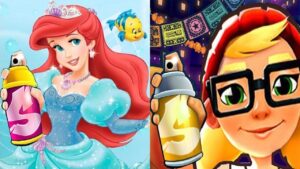 Subway Surfers Mexico 2021 Tricky vs Subway Ariel Princess Gameplay HD