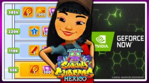 Subway Surfers Mexico Halloween 2021 | GeForce Now Chegou no Brasil | Recorde com Parkour Rin