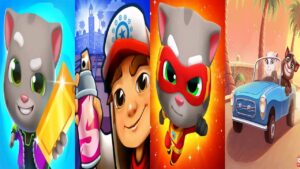 Subway Surfers vs Talking Tom Gold Run | Talking Tom Hero Dash vs My Talking Tom Gameplay 2021