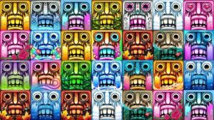 Temple Run 2 WINTER TOYLAND VS SUBWAY SURFERS HALLOWEEN VS Talking Tom Gold Run