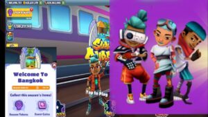 Traveling BangKok Subway Surfers 2021 Especial character Andy