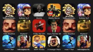 Troll Quest USA Adventure, Subway Surf, Granny, Mighty Micros, Hello Neighbor, Payback 2...