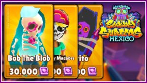 Turma do Subway Surfers Mexico Halloween 2021
