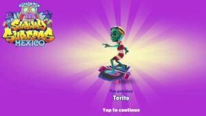 Unlocking Torito Board! On Subway Surfers: Mexico