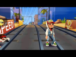 A race in Subway Surfers Chinese version Marrakech 2021