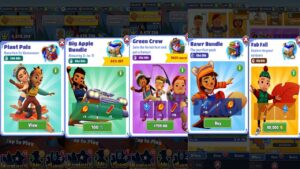 ALL UPCOMING BUNDLES OF SUBWAY SURFERS WORLD TOUR VANCOUVER 2021 BY TIME TRAVEL @AM SURFER