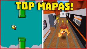 Achei cópia de JOGOS MOBILE FAMOSOS no Mini World chinês | Subway Surfers e Flappy Bird