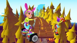 Bonnie Harajuku Outfit Và Ván Trượt Crew Crush - Subway Surfers Vancouver Update