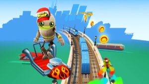 Chạy Marathon Cùng Tagbot Và Ván Trượt Hot Rod - Subway Surfers Paris
