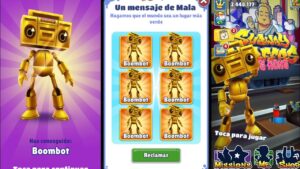 Desbloqueando 6 BOOMBOT en Subway Surfers hongKong 2021  |  UPS