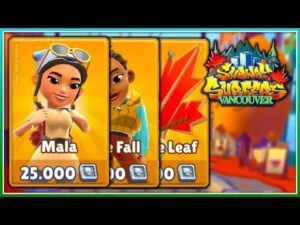 Desbloqueando a Turma do Subway Surfers Vancouver 2021