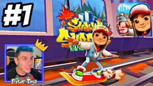 JOGUEI SUBWAY SURFERS E OLHA NO QUE DEU! PETER GAMES
