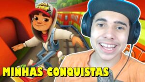 MOBILE JPDRAGON - MINHA CONTA NO SUBWAY SURFERS NO CELULAR!