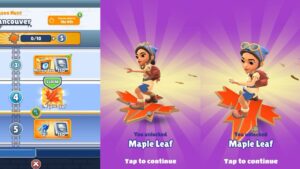 SUBWAY SURFERS VANCOUVER | SEASON HUNT REWARD MAPLE LEAF BOARD