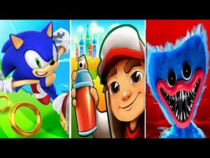 Sonic Dash vs Subway Surfers vs Poppy Playtime