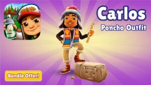 Subway Surfers Carlos Poncho Outfit VANCOUVER 2021 gameplay walkthrough ios android #subwaysurfers
