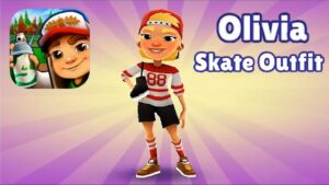 Subway Surfers Olivia Skate Outfit VANCOUVER 2021