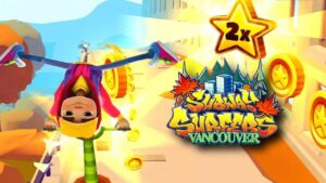 Subway Surfers Pick up Exactly 300 Coins in One Run Vancouver 2021