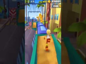 Subway Surfers Reversed Venice Beach | Subway Surfers Run Back | Subway Surfers Venice Beach #Shorts