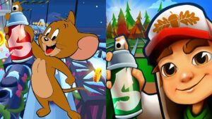 Subway Surfers Vancouver 2021 Dino vs 3D Tom and Jerry Subway Jerry Dash Gameplay HD
