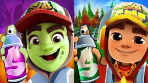 Subway Surfers Vancouver 2021 JAKE Star Outfit vs 3D Zombie Jake Jungle Run Gameplay HD