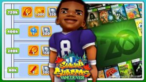 Subway Surfers Vancouver 2021 | Mais 70 Jogos na Retro do Xbox | Recorde com Lamar