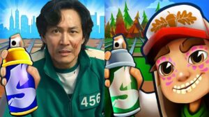 Subway Surfers Vancouver 2021 Pride Spike vs SQUID GAME 456 Seong Gi-Hun Subway Runner Gameplay HD
