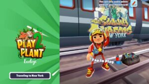 Subway Surfers: Vancouver - Play 2 Plant - Gameplay