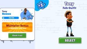 Subway Surfers: Vancouver - Tony Bonus - Gameplay