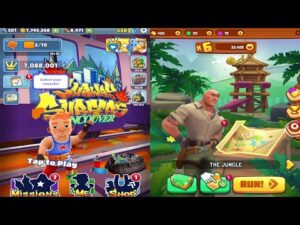 Subway Surfers: Vancouver VS Jumanji: Epic Run! Walkthrough