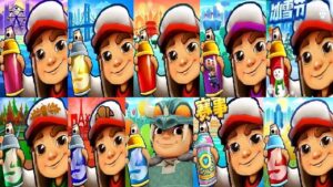 Subway Surfers Vancouver VS Paris Houston Seattle Chicago Chinese Version Winter Holiday Christmas