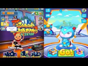 Subway Surfers: Vancouver VS Talking Tom Hero Dash Run Walkthrough