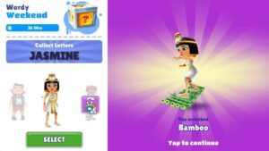 Subway Surfers: Vancouver - Wordy Weekend Jasmine - Gameplay
