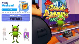 Subway Surfers: Vancouver - Wordy Weekend Yutani - Gameplay
