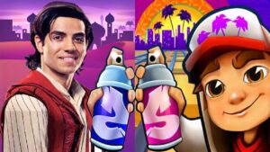 Subway Surfers Venice Beach 2021 Amira Genie Outfit vs Aladdin Rush Gameplay HD