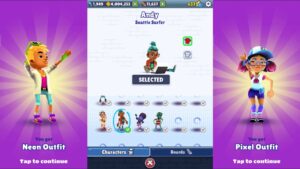 Subway Surfers Venice Beach 2021 Andy vs Nick Neon Outfit vs Jenny Pixel Outfit