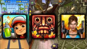 Subway Surfers Venice Beach Vs Temple Run 2 Jungle Fall Vs Lara Croft Relic Run - Endless Run