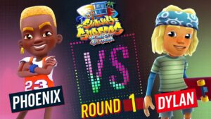 Subway Surfers Versus | Phoenix VS Dylan | Venice Beach - Round 1 | SYBO TV