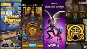 Subway Surfers Vs Temple Run 2 Volcano Island Vs Miraculous Ladybug & Cat Noir Vs Temple Run Oz