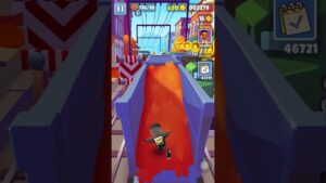 ⚠️ Subway Surfers game | Gameplay | Top mobile games | Gaming #Shorts