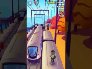 💙 Subway Surfers game | Gameplay | mobile phone game | Gaming #Shorts