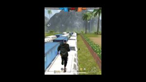 Subway surfers game in garena free fire || #Shorts #Short