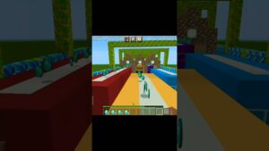 Subway surfers in Minecraft part-2 #shorts #minecraft
