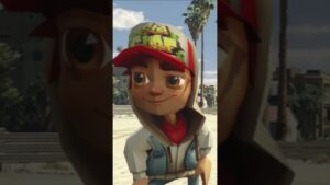 🔴gta 5 mods - jake do subway surfers mod no gta 5 #shorts
