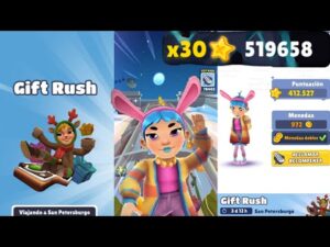 Bonnie Gift Rush St.Petersburgo - Subway Surfers 2021