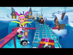 Bonnie Và Ván Trượt Blue Ice - Subway Surfers North Pole Update