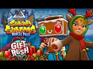 Distribuindo Presentes de Natal no Subway Surfers Polo Norte