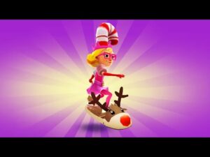 Elf Tricky Candy Outfit Và Ván Trượt Rudy - Subway Surfers North Pole Update