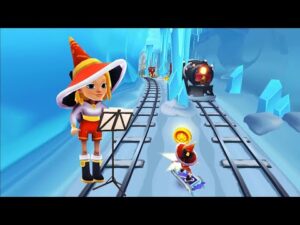 Freya Winter Magic Outfit Và Ván Trượt Sleigh - Subway Surfers North Pole Update