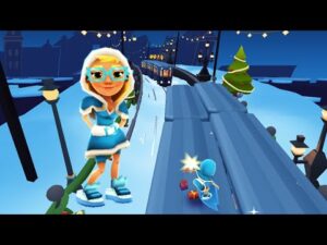 Girft Rush, Elf Tricky Ice Outfit Và Ván Trượt Glacier - Subway Surfers St. Petersburg